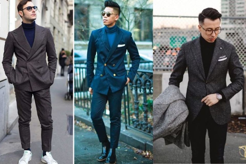 Áo blazer, áo len và quần âu