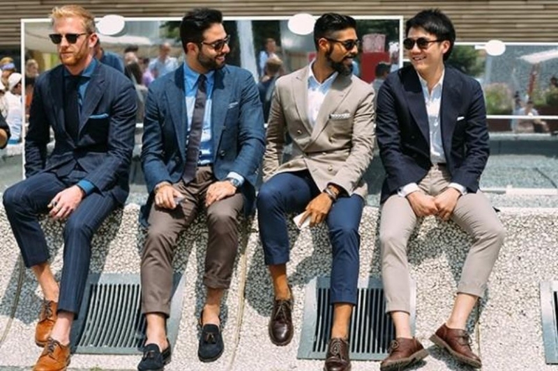 Quần tây, áo sơ mi, vest/blazer