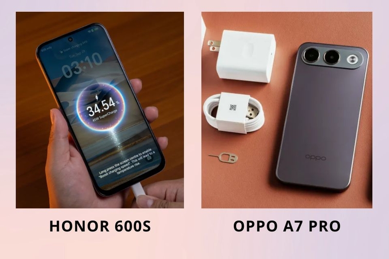 Cả hai đều có pin dung lượng lớn