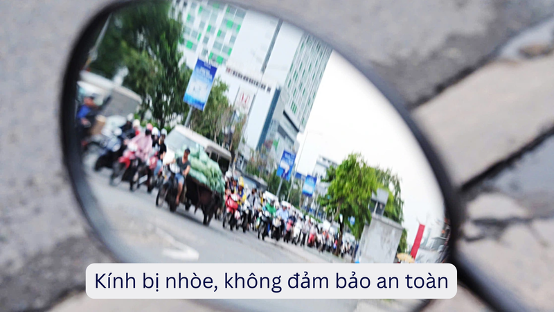 Các loại gương chiếu hậu xe máy đạt chuẩn hình 1