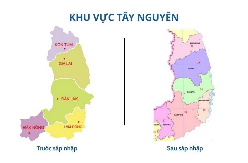 Các tỉnh Tây Nguyên ảnh 1