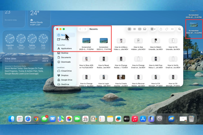 Cách 3_ Chụp màn hình (Screenshot) 4