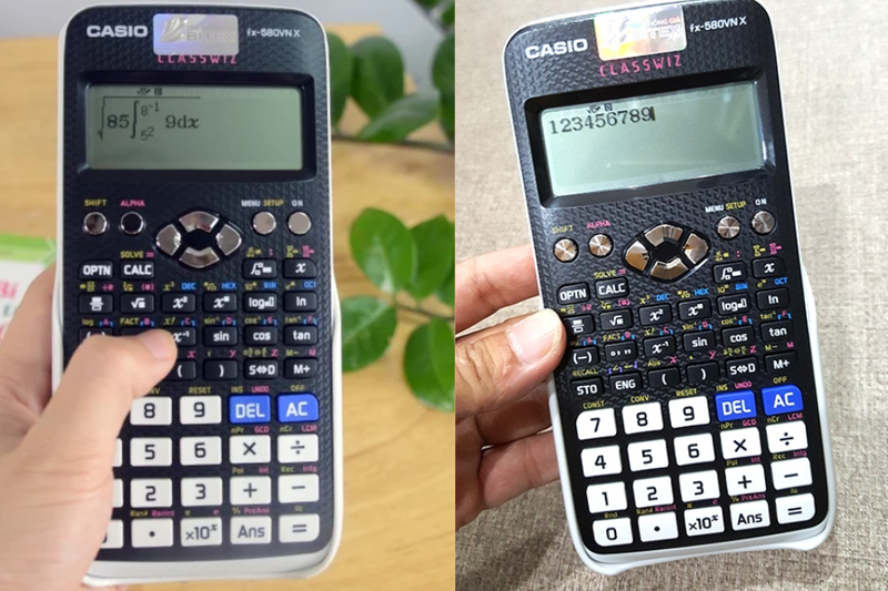 Cách bật chữ M trên máy tính Casio (5)