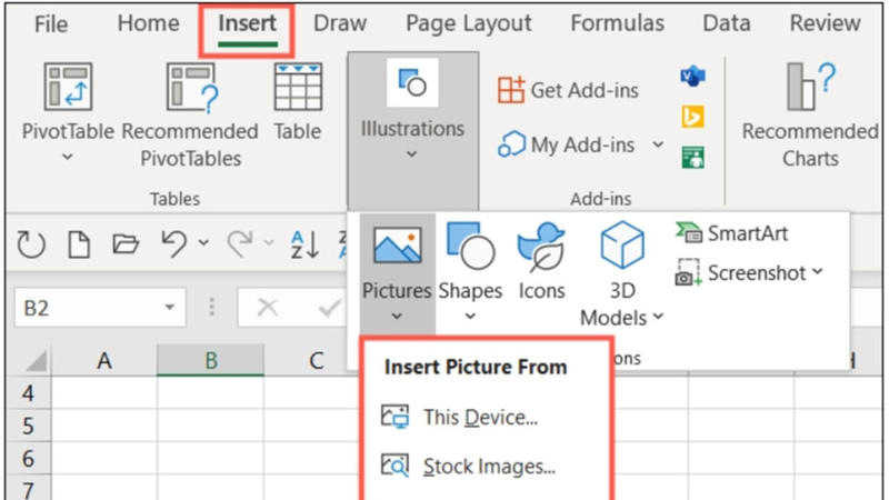 Cách chèn ảnh hàng loạt vào Excel hình 1.png