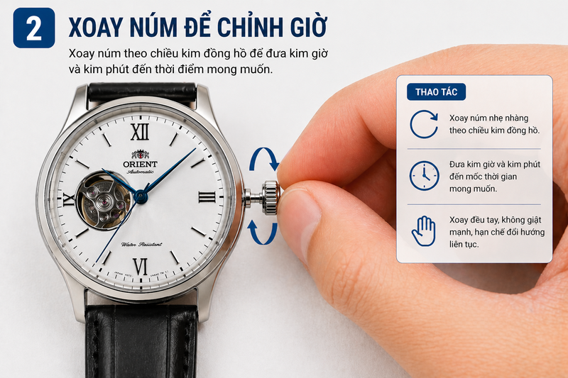 Cách chỉnh ngày giờ trên đồng hồ đeo tay ảnh 15