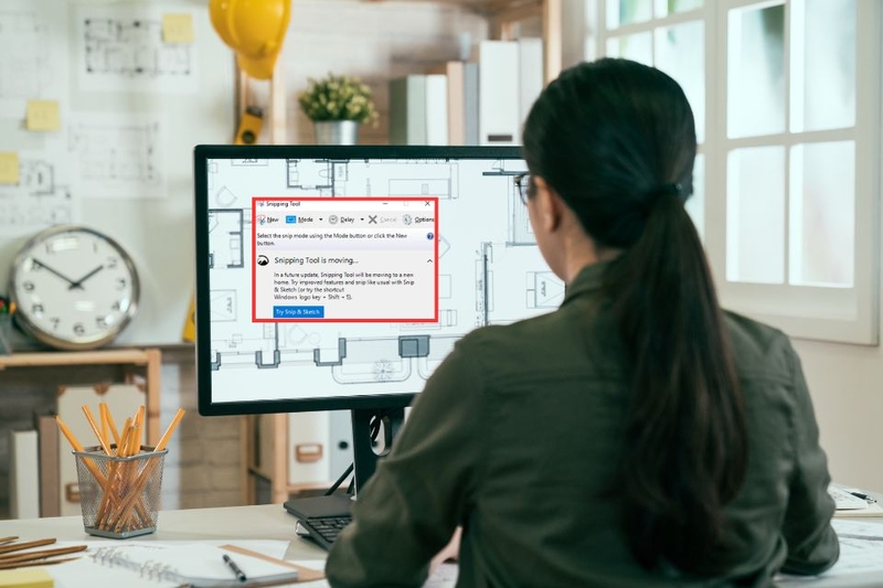 Cách chụp màn hình máy tính bàn bằng Snipping Tool