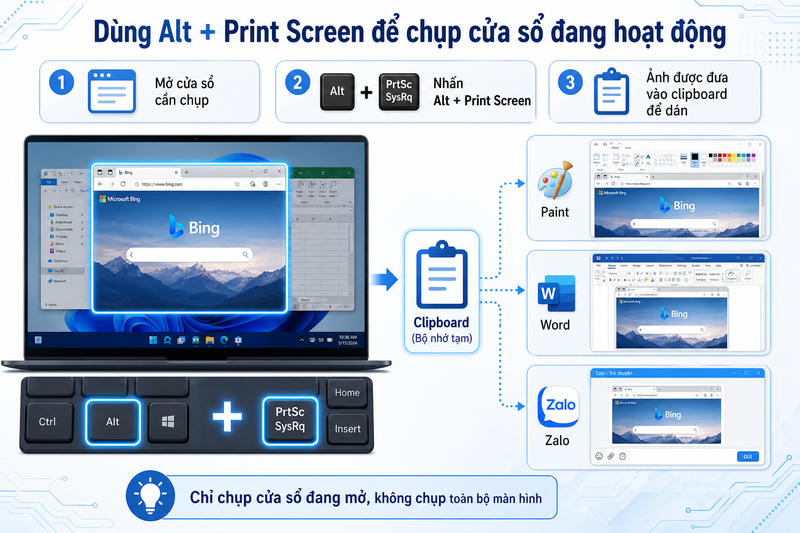 Cách chụp màn hình máy tính, laptop đời mới 2026 ảnh 6