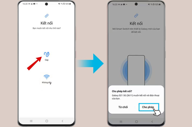 Cách chuyển dữ liệu Samsung Galaxy A16 (3)