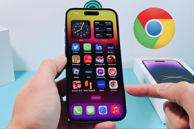 Cách chuyển sang chế độ máy tính iPhone trên Chrome