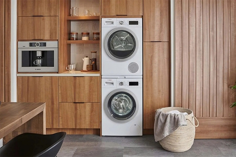 Cách để máy giặt và máy sấy chồng lên nhau ảnh 2