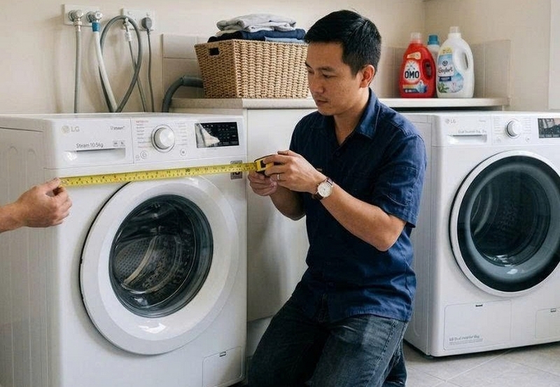 Cách để máy giặt và máy sấy chồng lên nhau ảnh 3