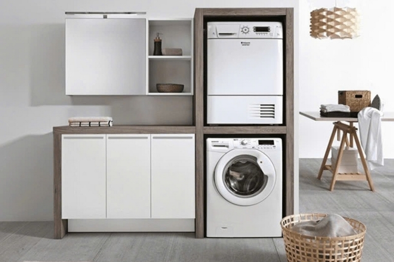 Cách để máy giặt và máy sấy chồng lên nhau ảnh 4