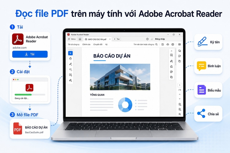 Cách đọc file PDF trên máy tính và iPhone ảnh 5