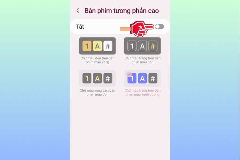 Cách đổi màu nền bàn phím trên điện thoại Samsung (10)