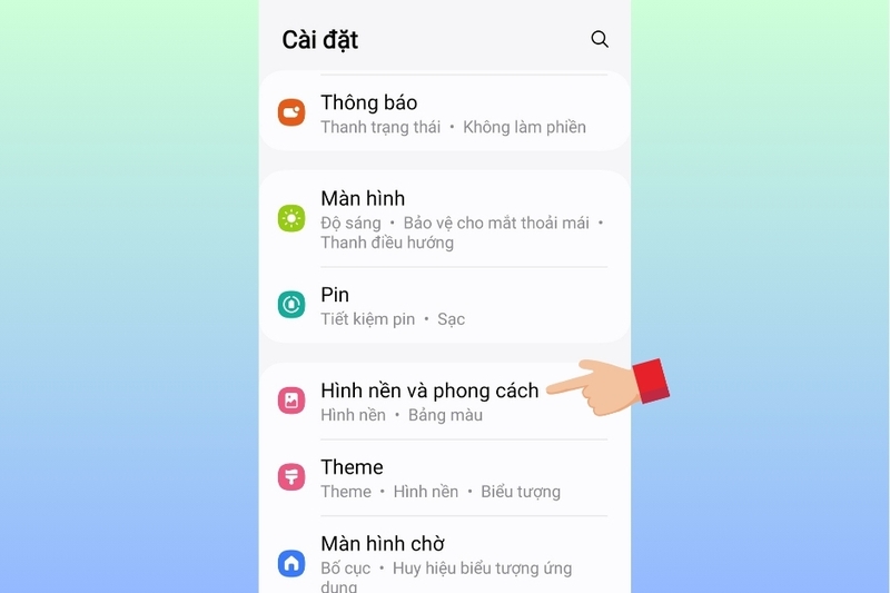Cách đổi màu nền bàn phím trên điện thoại Samsung (12)