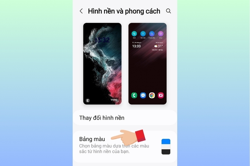 Cách đổi màu nền bàn phím trên điện thoại Samsung (13)