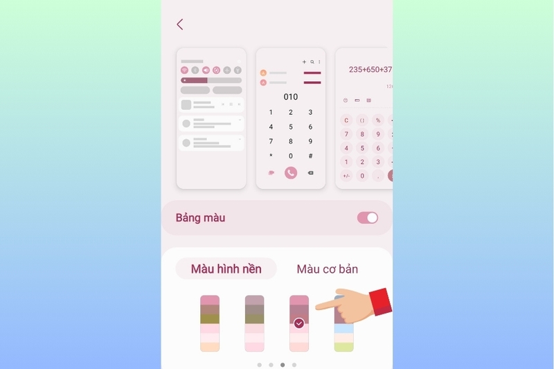 Cách đổi màu nền bàn phím trên điện thoại Samsung (14)