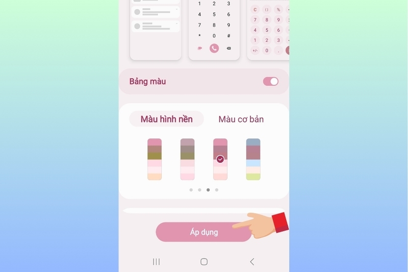 Cách đổi màu nền bàn phím trên điện thoại Samsung (15)