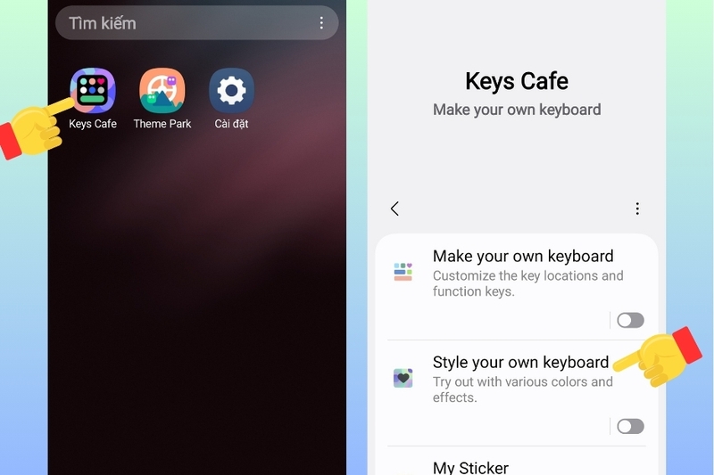 Cách đổi màu nền bàn phím trên điện thoại Samsung (22)