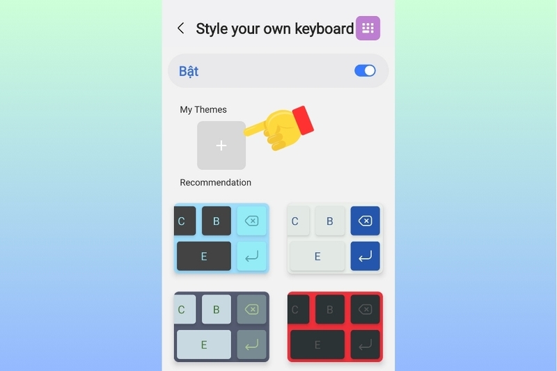 Cách đổi màu nền bàn phím trên điện thoại Samsung (24)