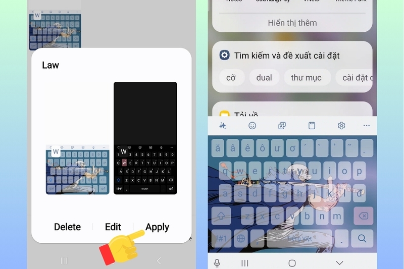 Cách đổi màu nền bàn phím trên điện thoại Samsung (29)