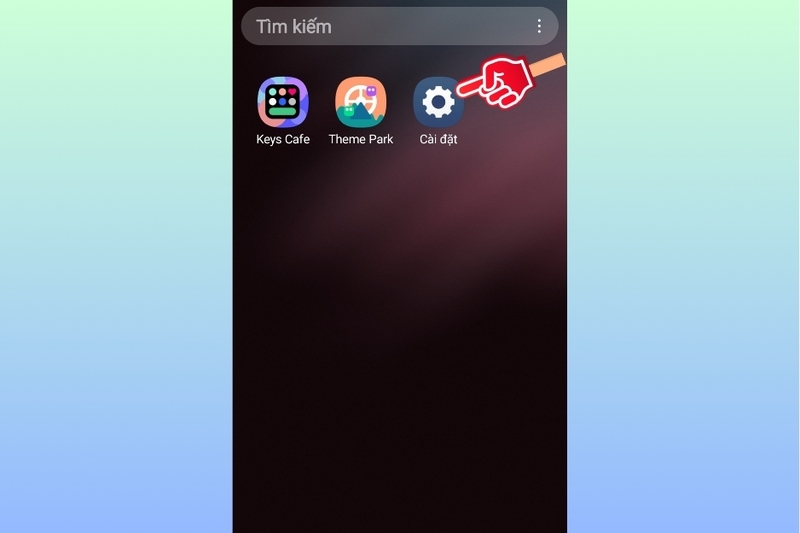Cách đổi màu nền bàn phím trên điện thoại Samsung (6)