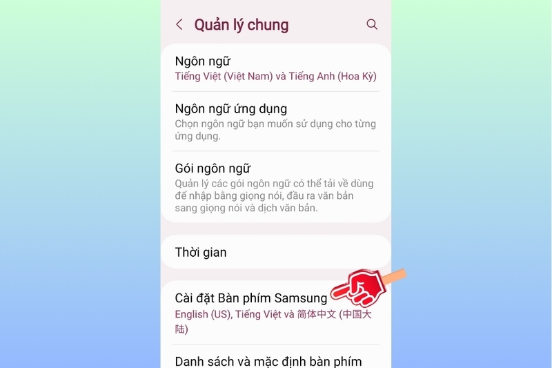 Cách đổi màu nền bàn phím trên điện thoại Samsung (8)