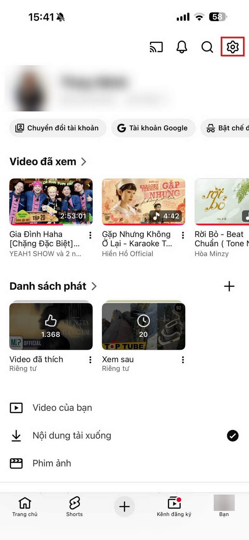 Cách đổi ngôn ngữ trên Youtube ảnh 3