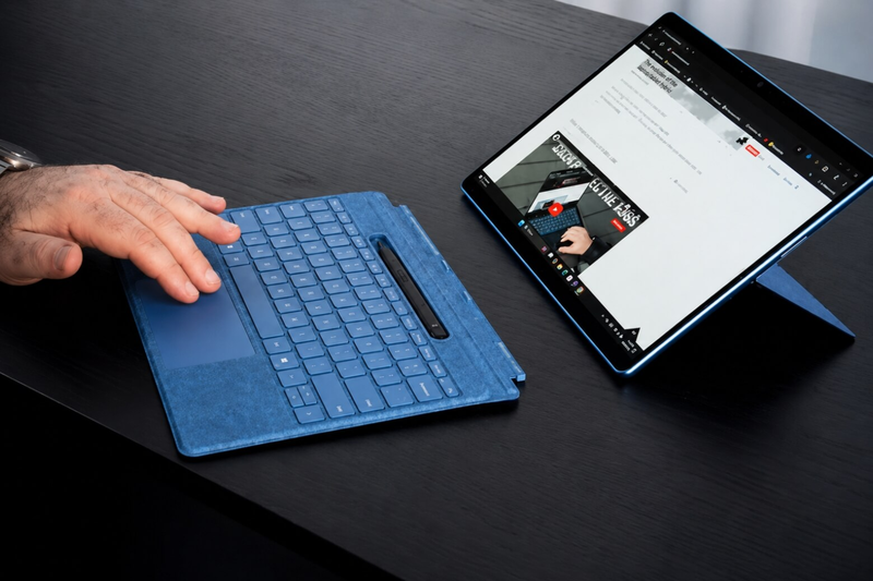 Cách kết nối bàn phím rời cho Tab S11 Ultra 1