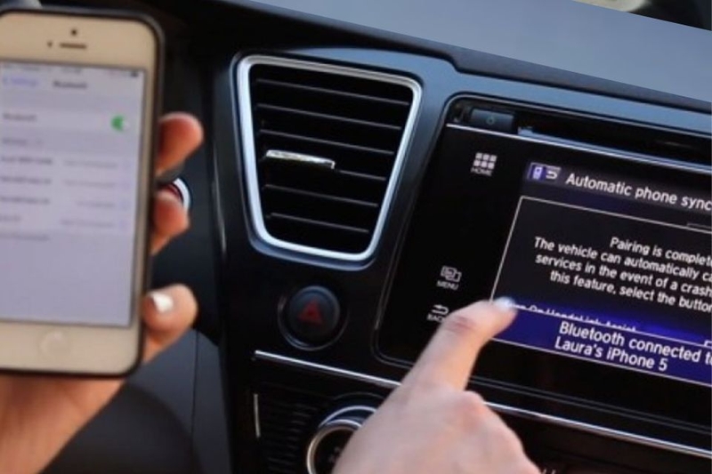 Kết nối điện thoại với màn hình ô tô qua Bluetooth