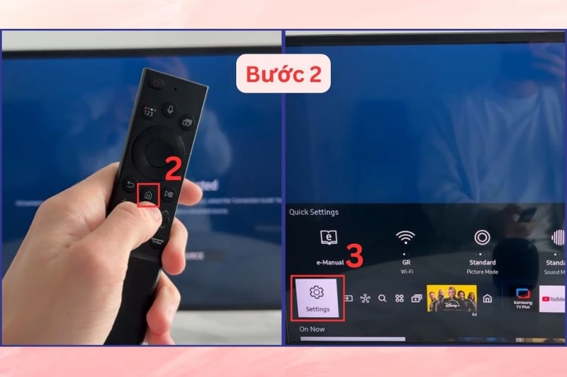 Cách kết nối với Smart TV Samsung đời mới 2