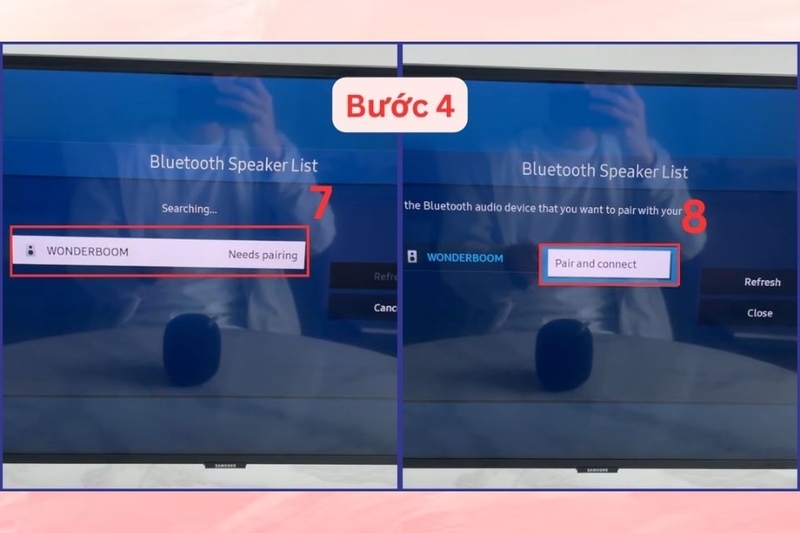 Cách kết nối với Smart TV Samsung đời mới 4