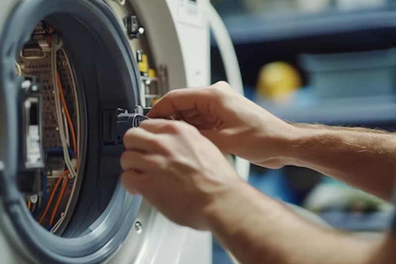 Cách khắc phục khi máy giặt Sanyo nháy đèn mực nước