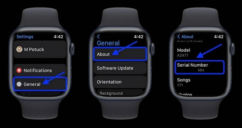 Cách kiểm tra Apple Watch đời nào ảnh 3
