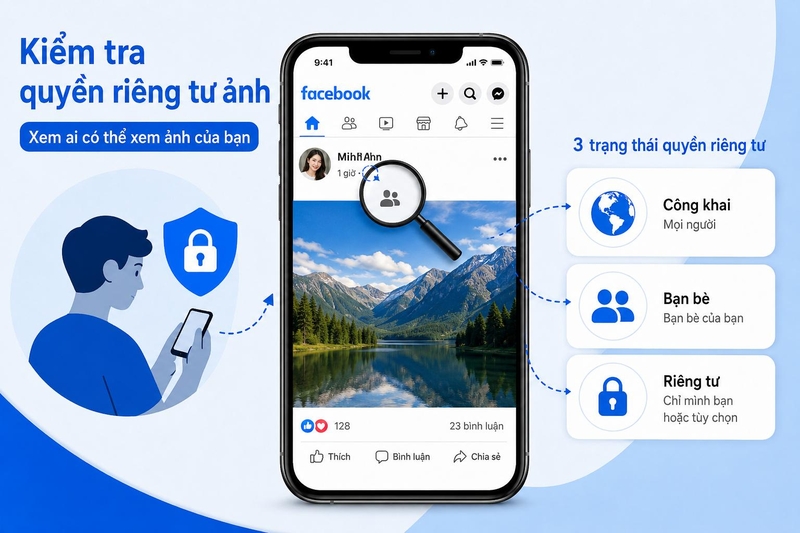Cách kiểm tra ảnh Facebook có bị lộ không ảnh 4