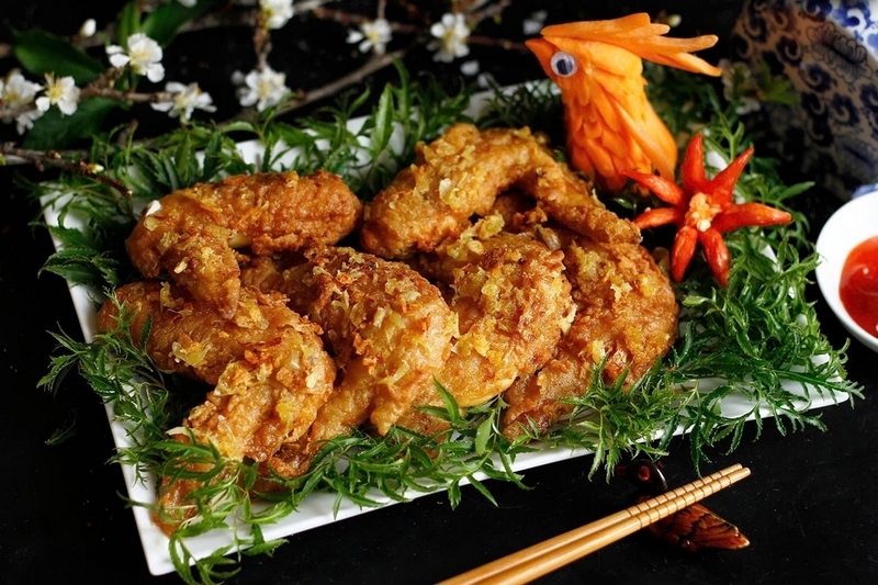 Cách làm cánh gà chiên bơ tỏi ảnh 1