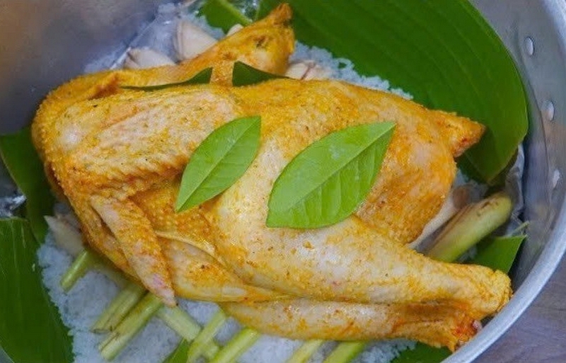 Cách làm gà ủ muối hoa tiêu ảnh 3