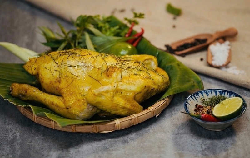 Cách làm gà ủ muối hoa tiêu ảnh 5