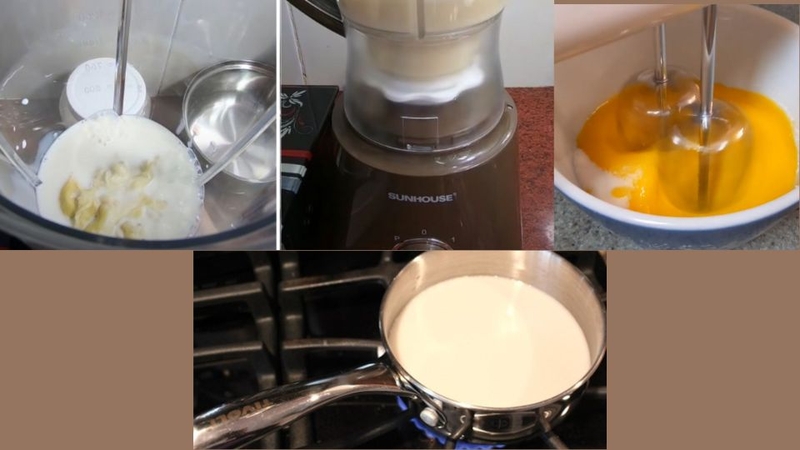 Cách làm kem sầu riêng với whipping cream (kem tươi)