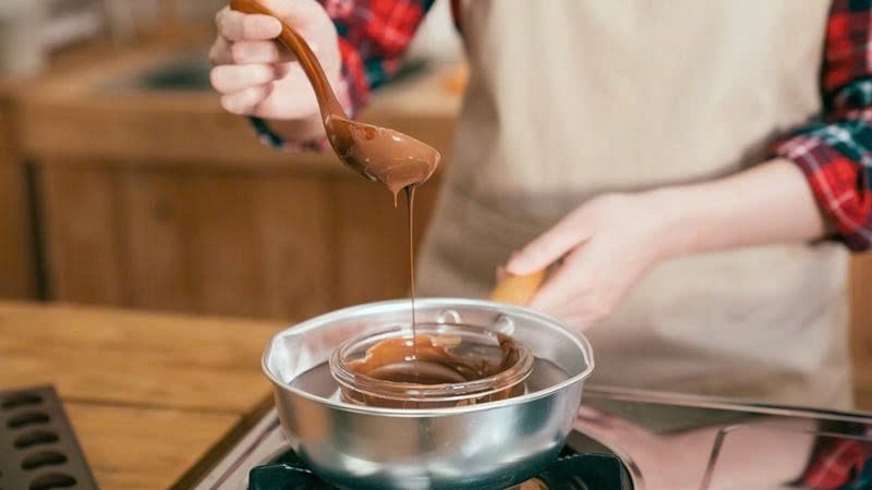 Cách làm kem socola tại nhà 2