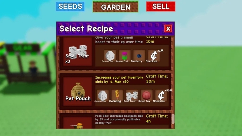 Cách lấy Pet Pouch trong Grow A Garden 3