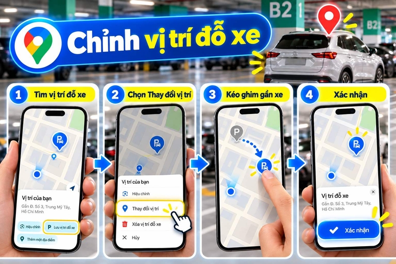 Cách lưu vị trí đỗ xe trong Google Map ảnh 4