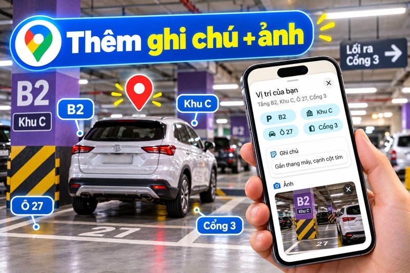 Cách lưu vị trí đỗ xe trong Google Map ảnh 5