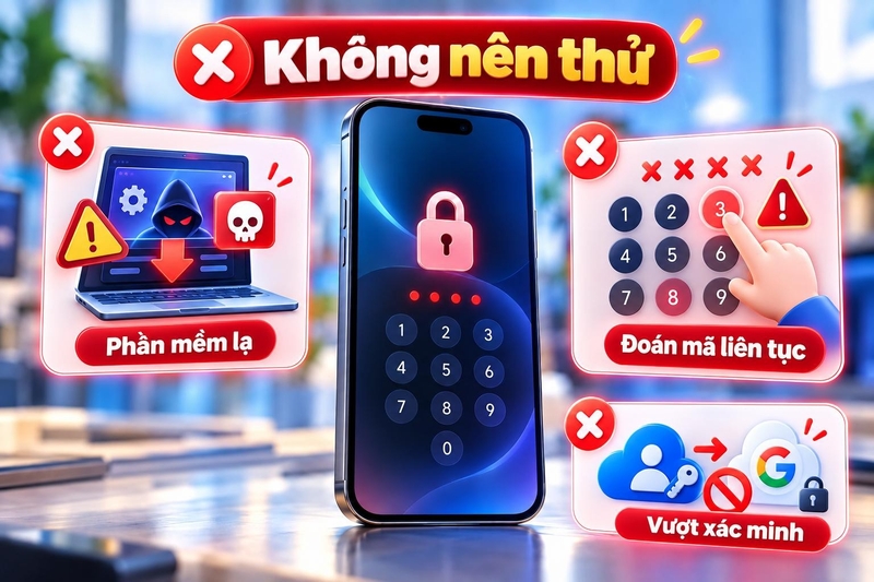 Cách mở khóa điện thoại khi quên mật khẩu ảnh 10