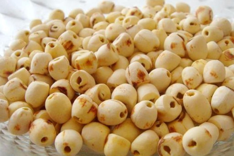 Kiểm tra độ tươi và độ nở của hạt sen