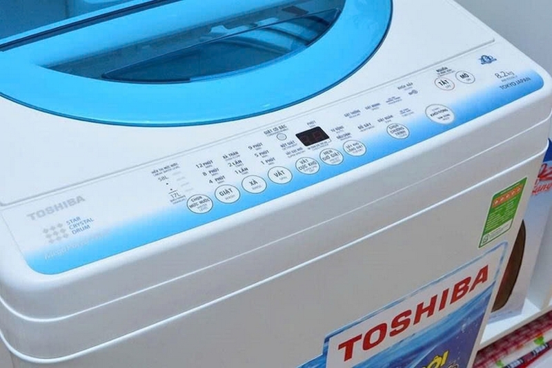 Cách reset máy giặt Toshiba A800 ảnh 1