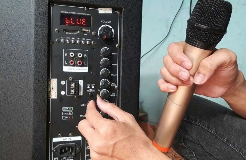 Cách sạc pin loa kéo Nanomax ảnh 6