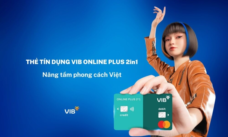 Cách sử dụng thẻ VIB Online Plus 2in1 ảnh 2