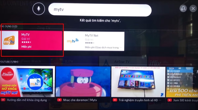 Cách tải và cài đặt MyTV trên tivi LG (3)