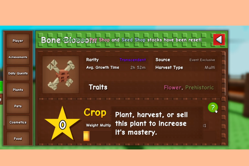Cách tăng Crop Mastery (1)